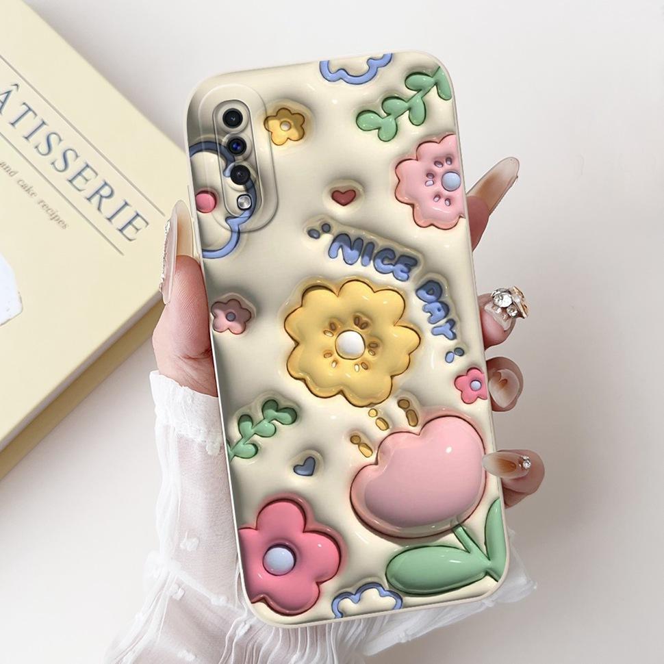 Fashion Pattern Case For Samsung Galaxy A50 Cover SM-A505FN Ultra Slim Silicone Soft TPU Cover Cases For Samsung A 50 A50 Bumper