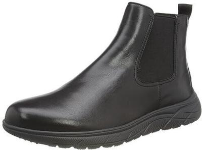 U Portello Ankle Boots Black