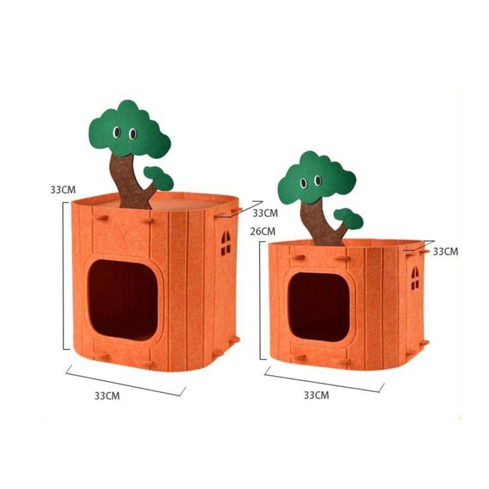 Scratch Resistant Cat House Large Space Kitten Beds Creative Cat Nest  Pet Supplies
