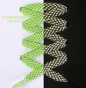1Pair 3M Flat Reflective Shoelaces for Sneakers Glow at Night Be Applicable AF1/AJ Sport Running Luminous Shoe laces Shoestrings