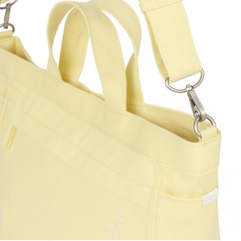 Kangol Lucky Canvas Tote Bag Yellow Iii  Krebtb39710 