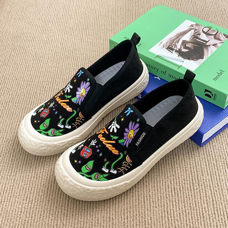 CRLAYDK Retro Women's Penny Printed Loafers Classic Driving Moccasins Casual Slip On Comfort Ladies Walking Flats Shoes