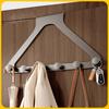 Strong No-Punch Door Hook Hanger for Bedroom & Entryway - Adhesive, Load-Bearing Wall Rack
