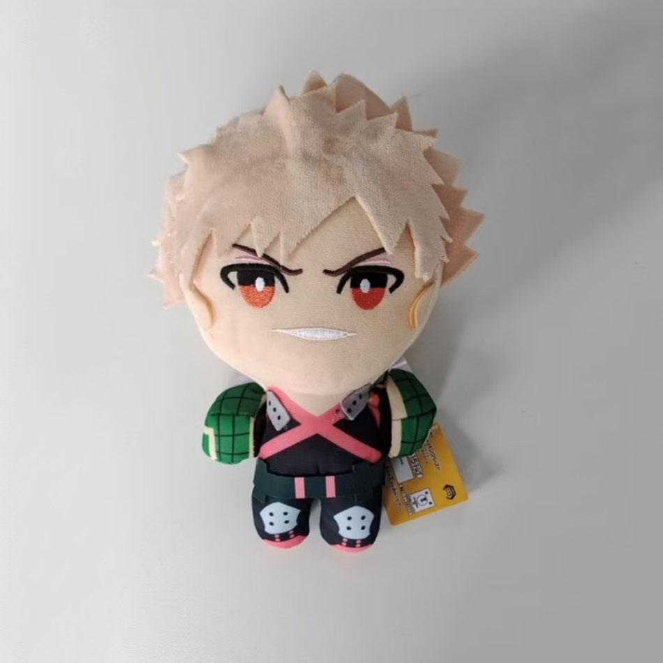 23-25CM My Hero Academia Anime Izuku Midoriya Katsuki Bakugou Shouto Todoroki Plush Pendant Toy Soft Plush Doll Gift