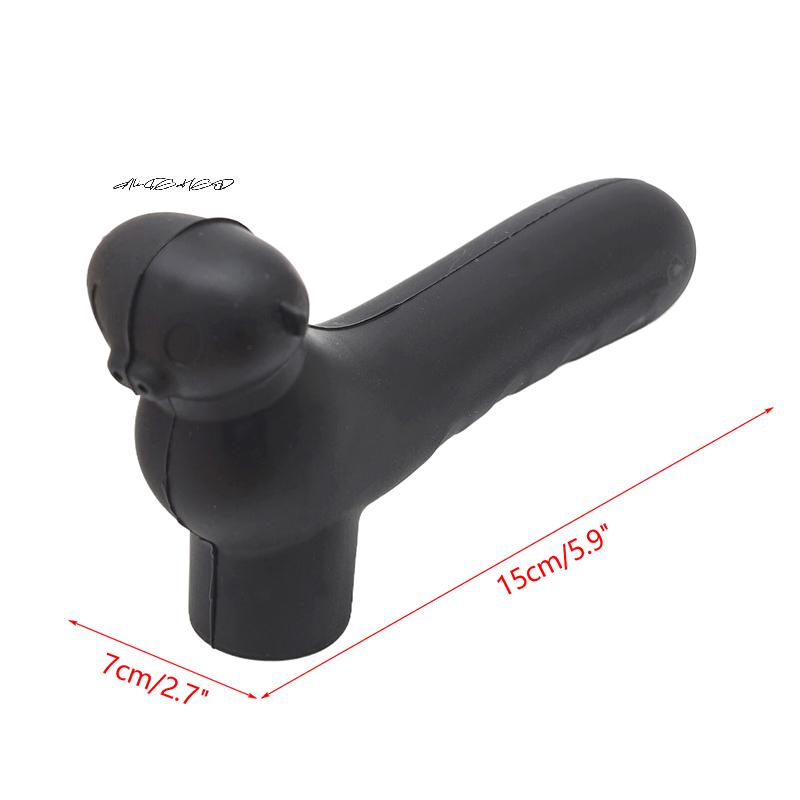 Silicone Door Knob Cover Anti-Collision Protective Glove Wall Protectors Home Accessory with Static Mat for Door Handles