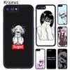 Krajews Sad Japanese Phone Case Cover For iPhone 17 Air 16 15 14 Plus 11 12 13 Pro Max Coque