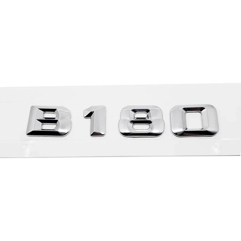 BKS2 Car Letter Sticker Rear Badge Embedding Emblem For Mercedes Benz B Class B35 B45 B63 B180 B200 B220 B250 B260 B300 Decoration