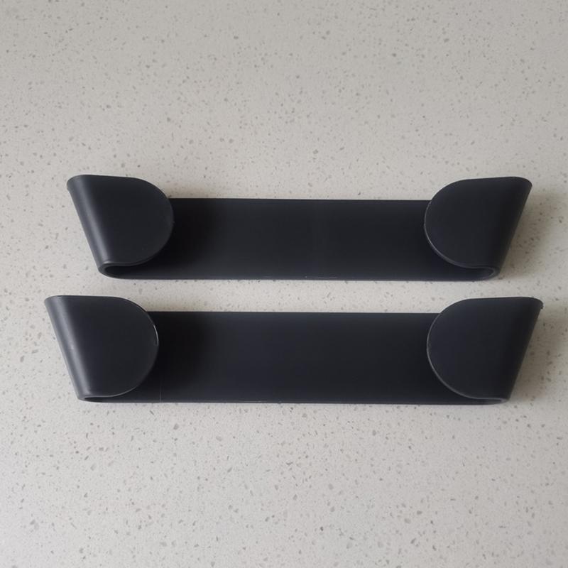 Pot Lid Holder Wall-Mounted Hanging Holder for Pan Pot Cover Rack Plastic Kitchen Storage Rack Kitchen Organizer