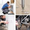 Magnetic Z Shaped Elbow Screwdriver Flat Head 90 Degree Bent Low Profiles Screwdriver for Accurate Manual Tool Handling