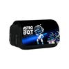 Astro Bot Doppel-Federmäppchen aus Nylon für Kinder und Schüler