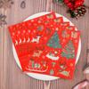 20pcs/Pac 33*33cm 2-Ply Disposable Party Napkin Christmas Pattern
