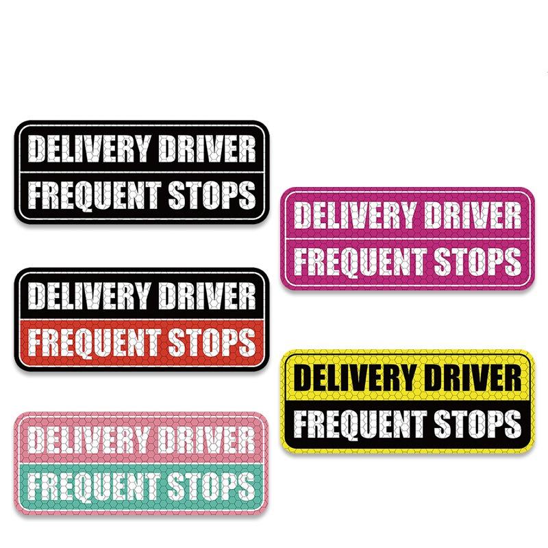 

Cross Border Internship Sticker Car Magnetic Sticker Bumper Reflective Magnetic Suction Safety Warning Reminder Novice Driver Sticker one