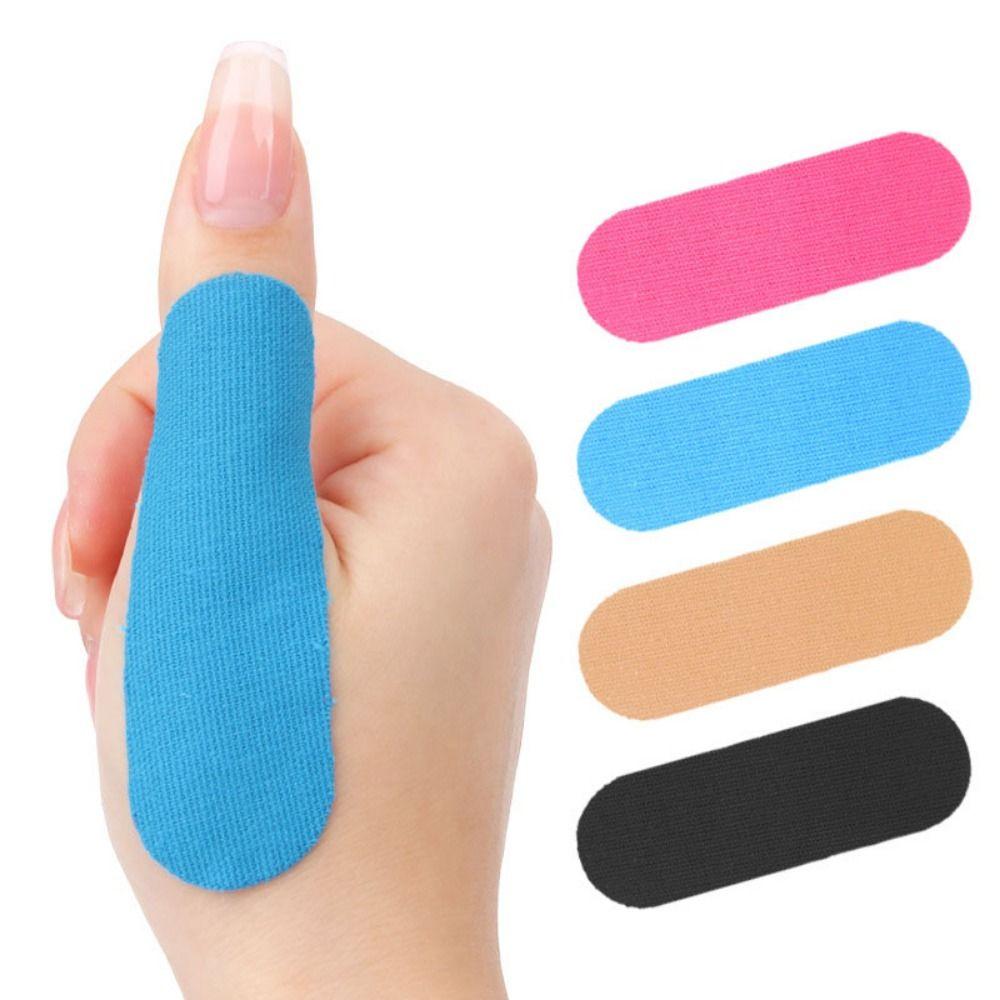 10Pcs Cotton Muscle Patch/sticker Elastic Thumb Support Bandage Basketball Kinesiology Tape Sports
