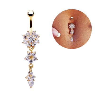 Ring Body Dangle Ball Barbell Bar Belly Button Navel Ring Nabelring Navel Ring Anneau De Nom