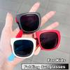 Portable Folding Sunglasses For Children Boys Girls Trendy Outdoor Travel Sun Glasses Cute Square Kids Eyewear For Party