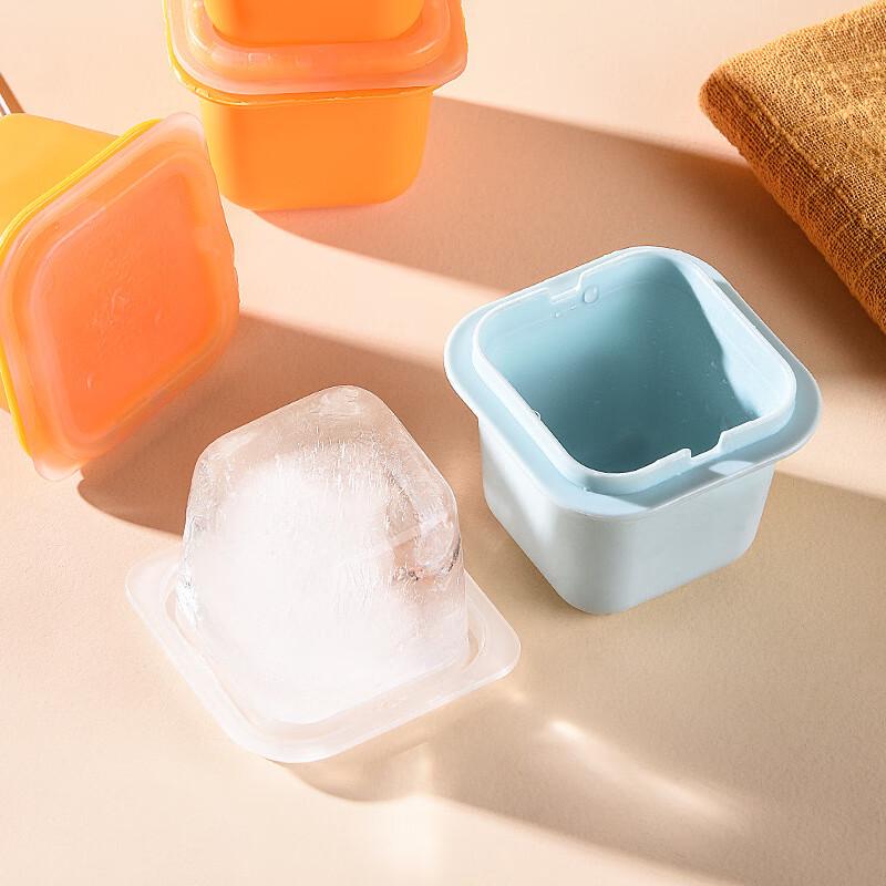 Lebensmittelechtes Silikon Eiswürfel- & Babykostschalen-Set