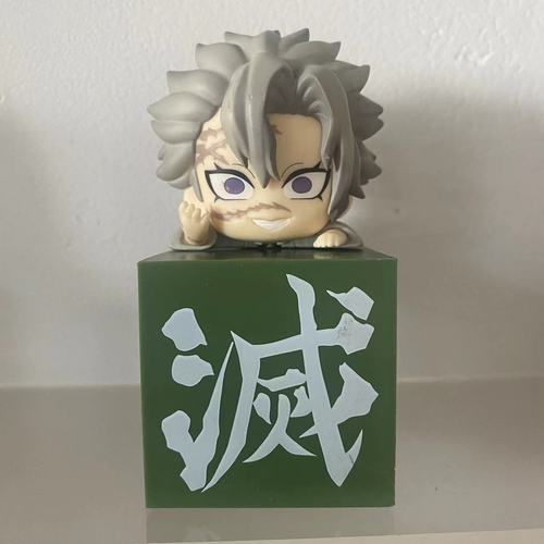 Japanese Bandai Genuine Scale Model Demon Slayer Q Edition Series Model Kamado Tanjirou Nezuko Action Figure Toys