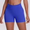 Sports Shorts New Seamless Solid Color High Waist Hip Yoga Pants Running Fitness Three Points Yoga Women