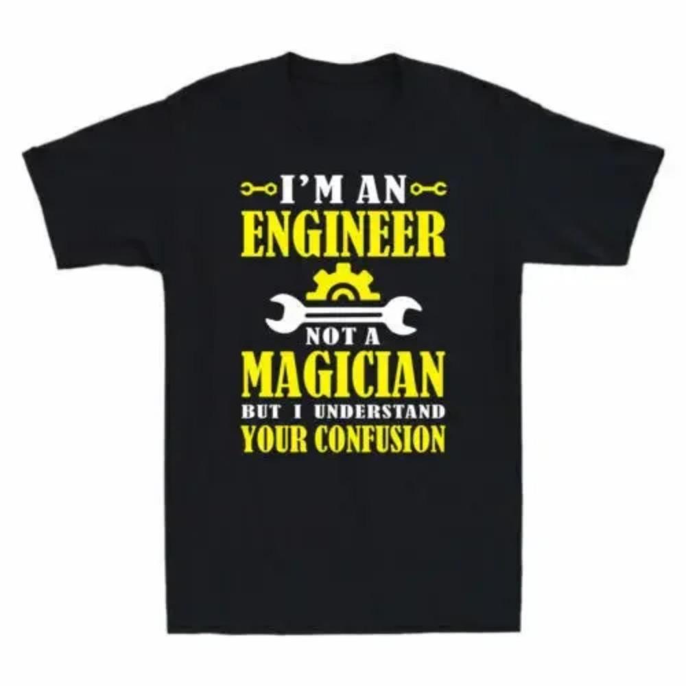Electrical Engineer T-Shirt Funny Engineering Sarcasm Modal T-Shirt Gift Printed T Shirt Man T Shirts Printed Plain Casual Tops