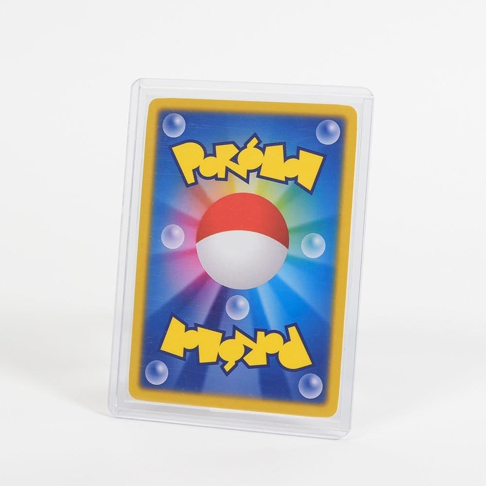 Aclass Full Protect Side Loader Trading Card Protective Hard Case, 5-Pack, Clear Rigid PVC Sleeves for Standard Size Cards