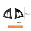 New Car Interior Accessories Carbon Fiber Steering Wheel Button Frame Trim For BMW X5 E70 2010 2011 2012 2013 Car Accessories