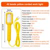 7W 30Led Workshop Flashlight With Magnet 220V Garage Work Light Handheld Repair Inspection Lamp With 5M Power Cable1Pc