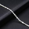 1String, Luxury Natural Freshwater Pearls, 2-3mm, White Nugget Pearl Beads for Jewelry Making DIY Crafts, Wedding Gift for Women, 36cm