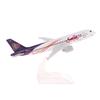 16Cm Metal Aircraft Model Replica Thai Smile 320 Airplane Scale Aviation Diecast Miniature Art Home Office Decor Toy Gift
