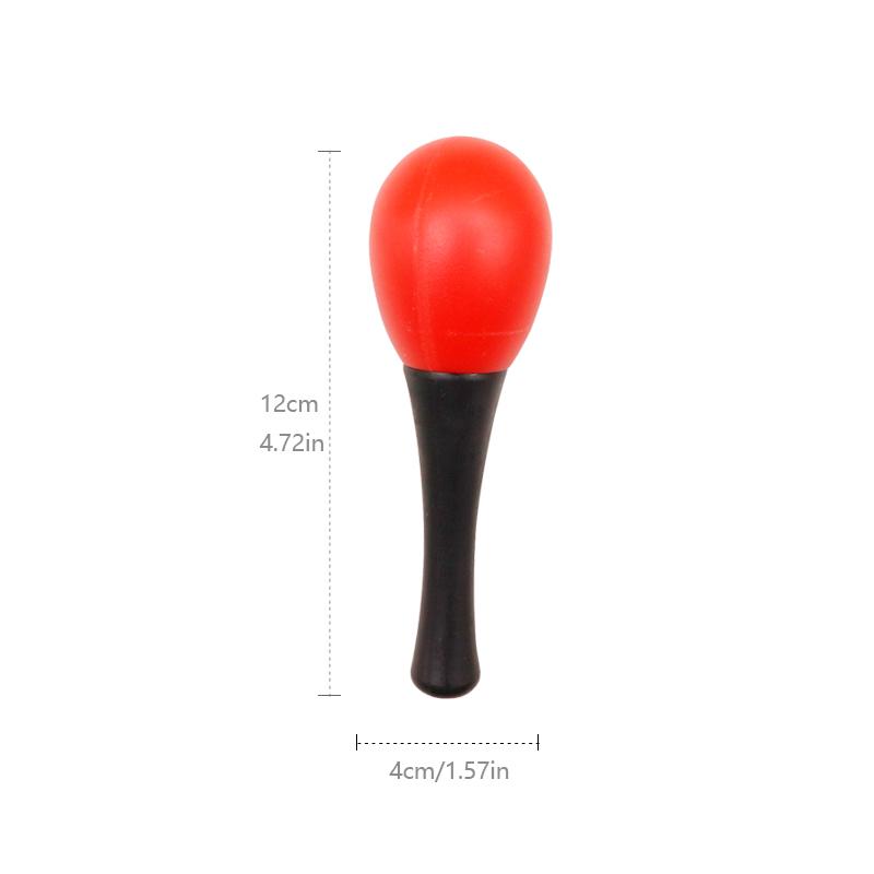 2pcs Maraca set of small shakers, Orff percussion instruments, shakers - Christmas KVT party, Halloween event