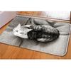 H&B Store Cute Cat Puppy Print Floor Mats Bedroom Carpet Anti-Slip Kitchen Toilet Doormat
