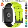 Football Pattern Silicone Strap For Xiaomi Mi Band 7 8 Pro Replacement Smartwatch Wrist Bracelet Correa for Redmi watch 4 Strap