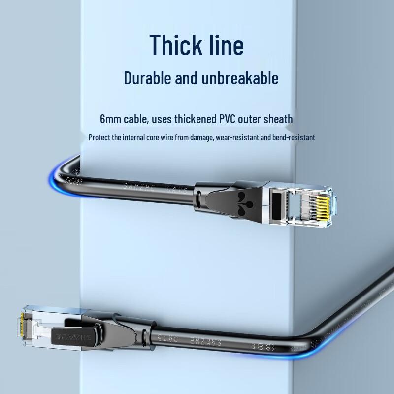Shanze Cat6A, Cat7 ve Cat6 Ethernet Ağ Kabloları