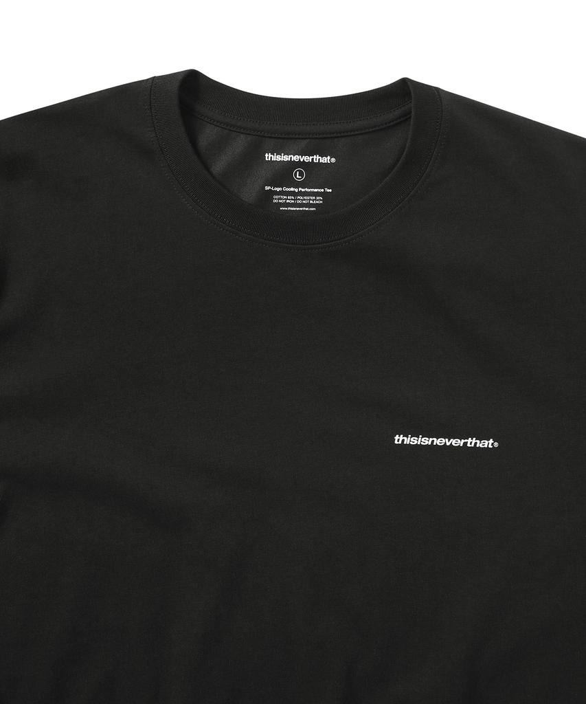 THISISNEVERTHAT Sp-Logo Cooling Performance Tee White/Black