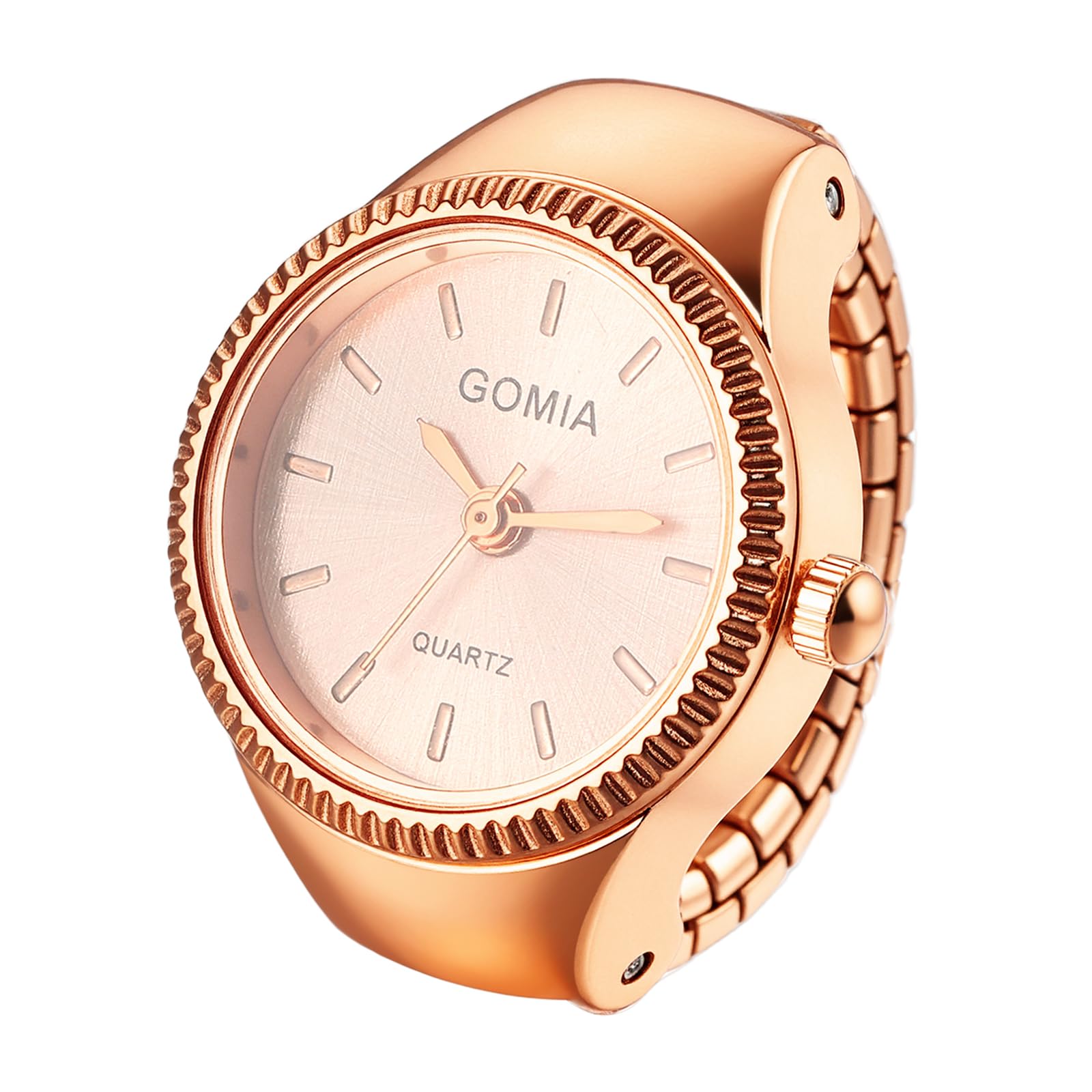 Cute Ring Watch, Finger Watch: One Size Fits Most, Simple and Stylish, Casual, Business Fashion Accessory - Perfect Gift for Birthdays, Christmas,