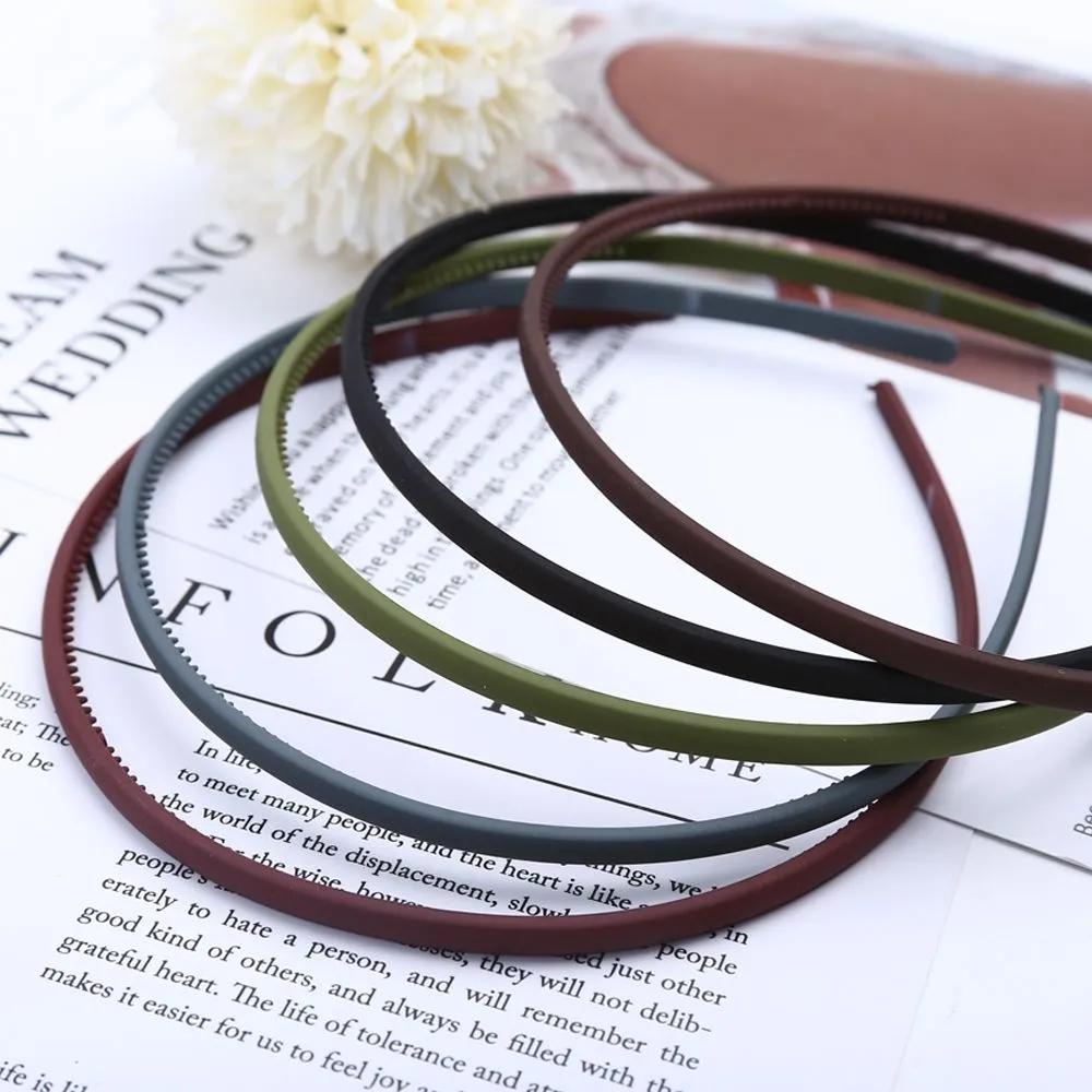 plastic lightweight headband Dark green(e)