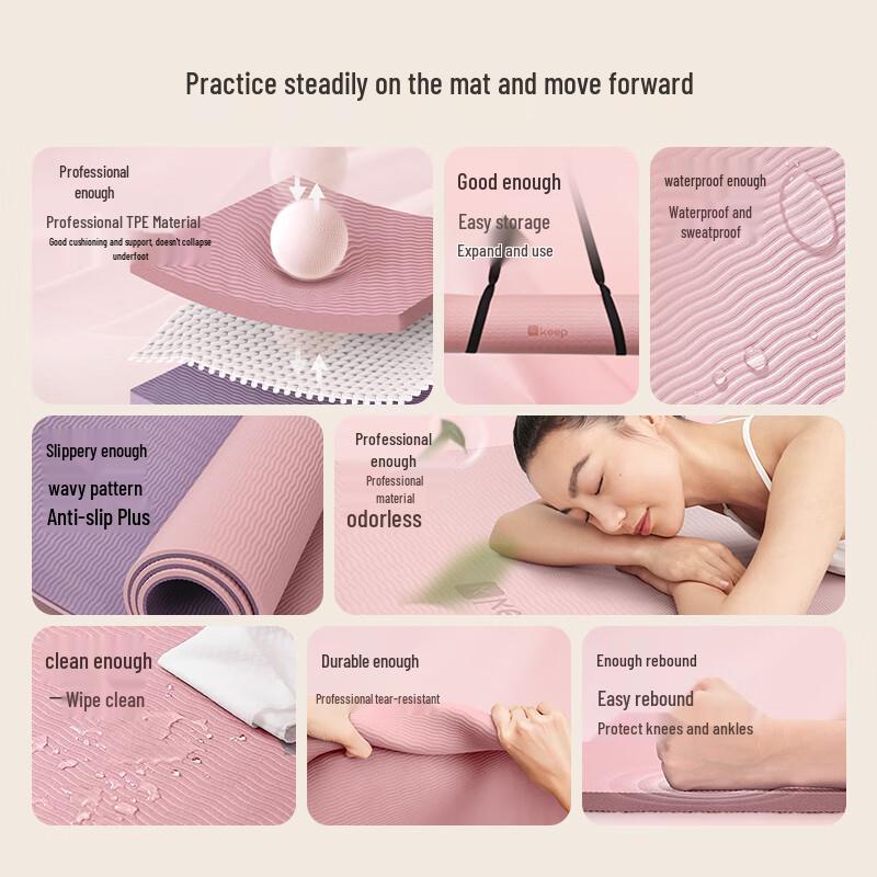 Keep TPE Yoga and Fitness Mat