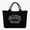 Ganni Easy Xxl Shopper Tote Bag A6680 252