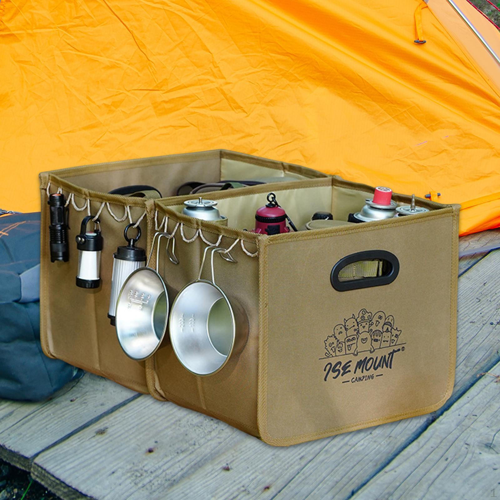 

Сумка для хранения для кемпинга, газовый баллон, портативный органайзер для кухонной утвари, походные принадлежности для путешествий хаки