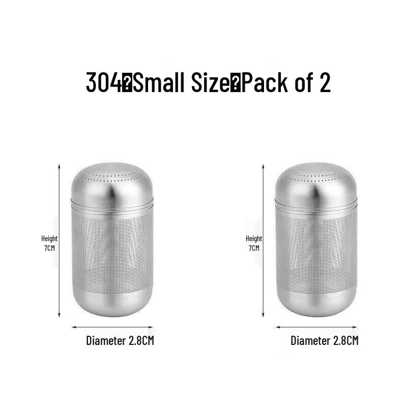 Premium 304 Stainless Steel Tea Infuser & Filter