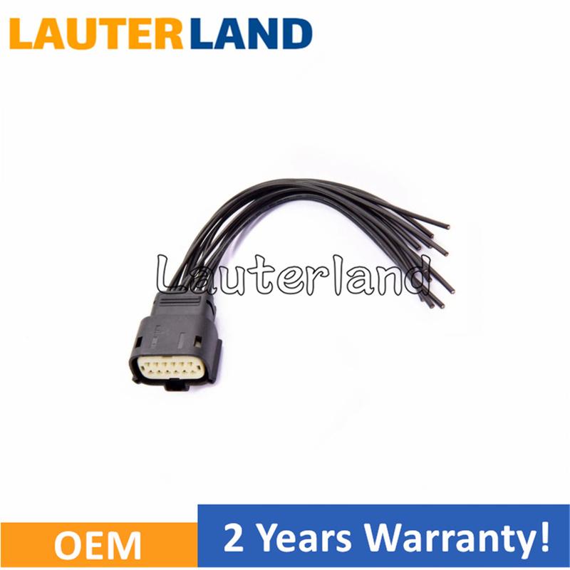 

68364272AA New Car Headlight Connector Plug Pigtail Harness Black Fit for Dodge Charger 2015 2016 2017 2018 Ram 2500 2020