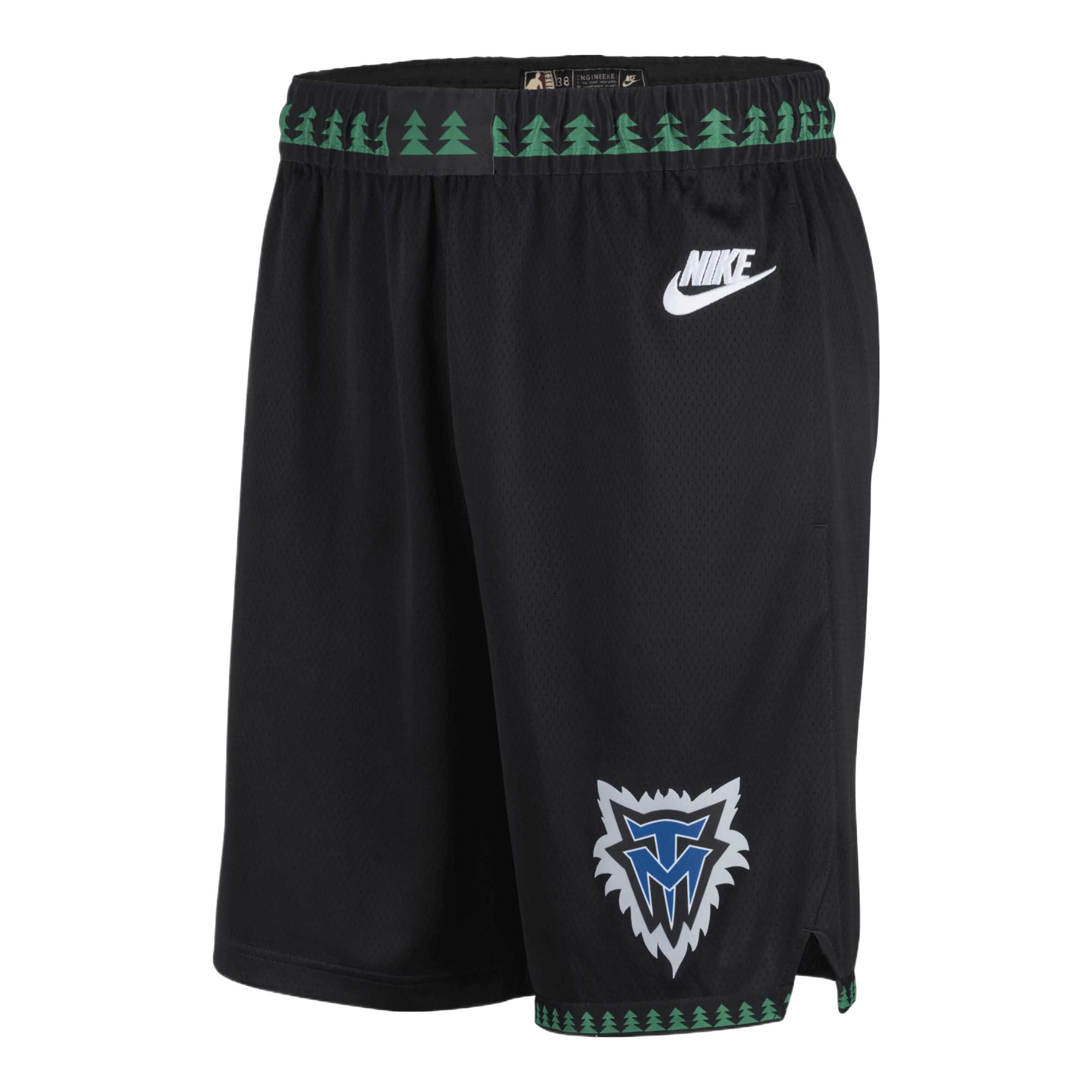 

Nike Swingman NBA Minnesota Timberwolves 2025/26 Skin-Friendly Comfortable Basketball Shorts Men shorts HM4840-010 L