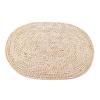 Japanese Handmade Woven Straw Coaster Set - Heat-Resistant, Non-Slip Corn Husk Placemats