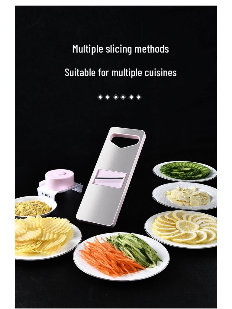 Stainless Steel Multifunctional Vegetable and Potato Shredder Grater