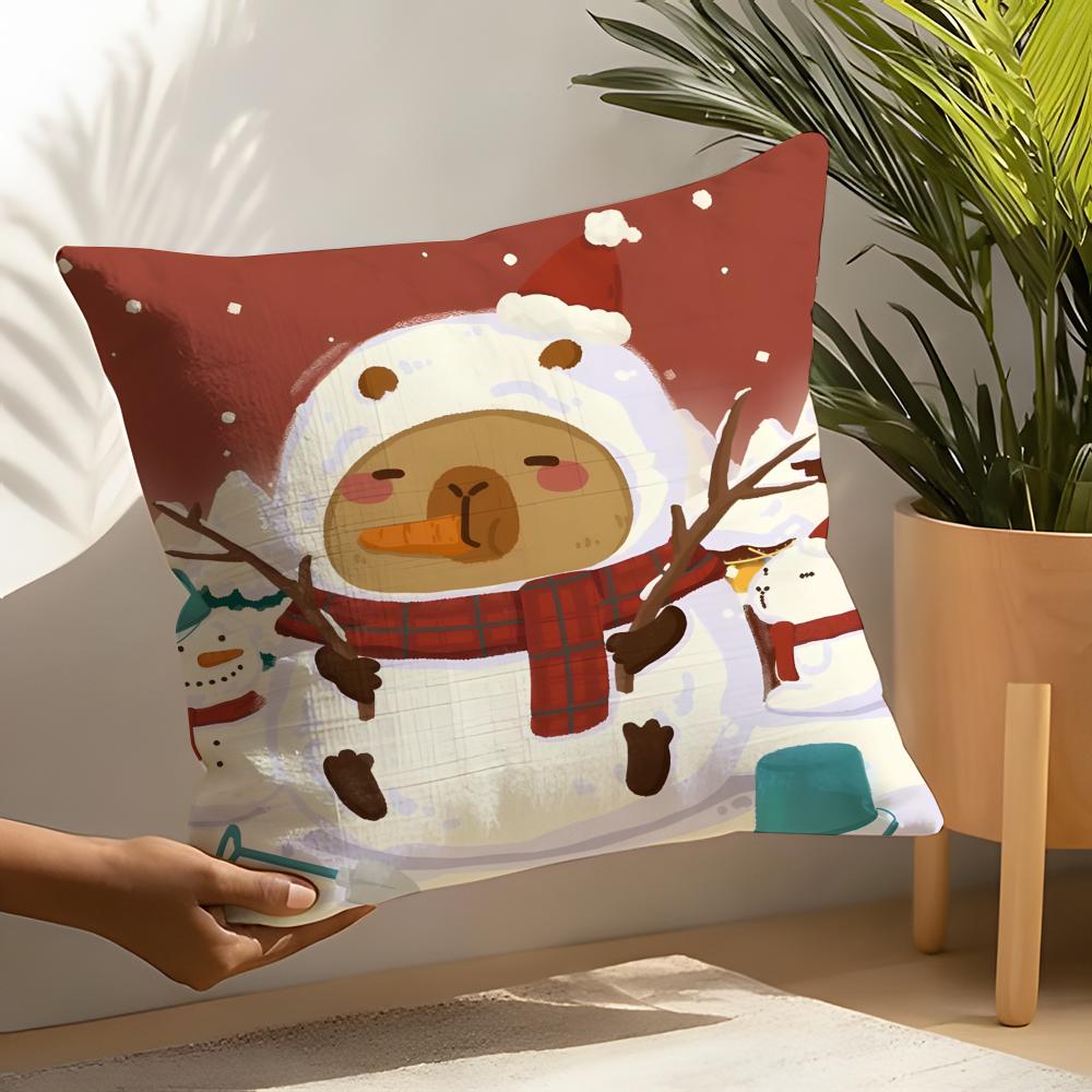 3 Funny Animals On The Internet Pillow Case Home Living Room Decoration Linen Pillowcover Pillow Cases Cushion Cover