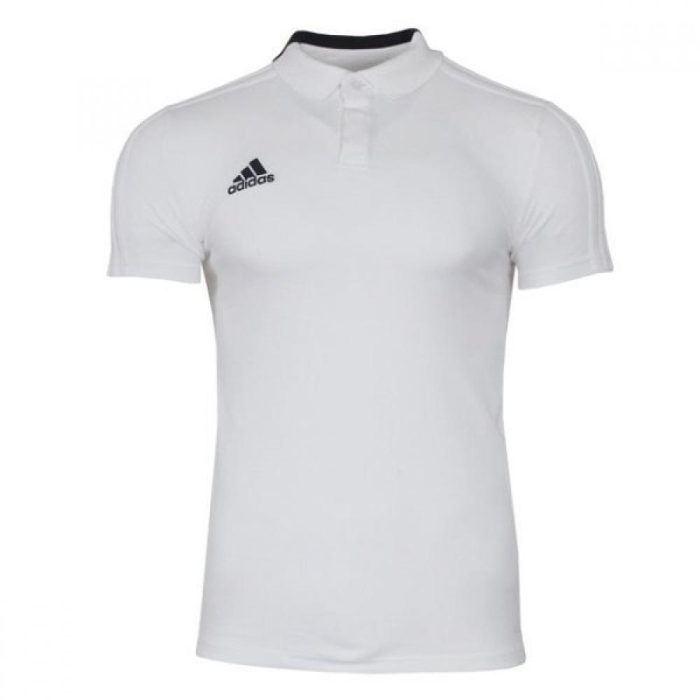 

Adidas Men s Condivo 18 Climalight Collar Short Sleeve T shirt CF4377
