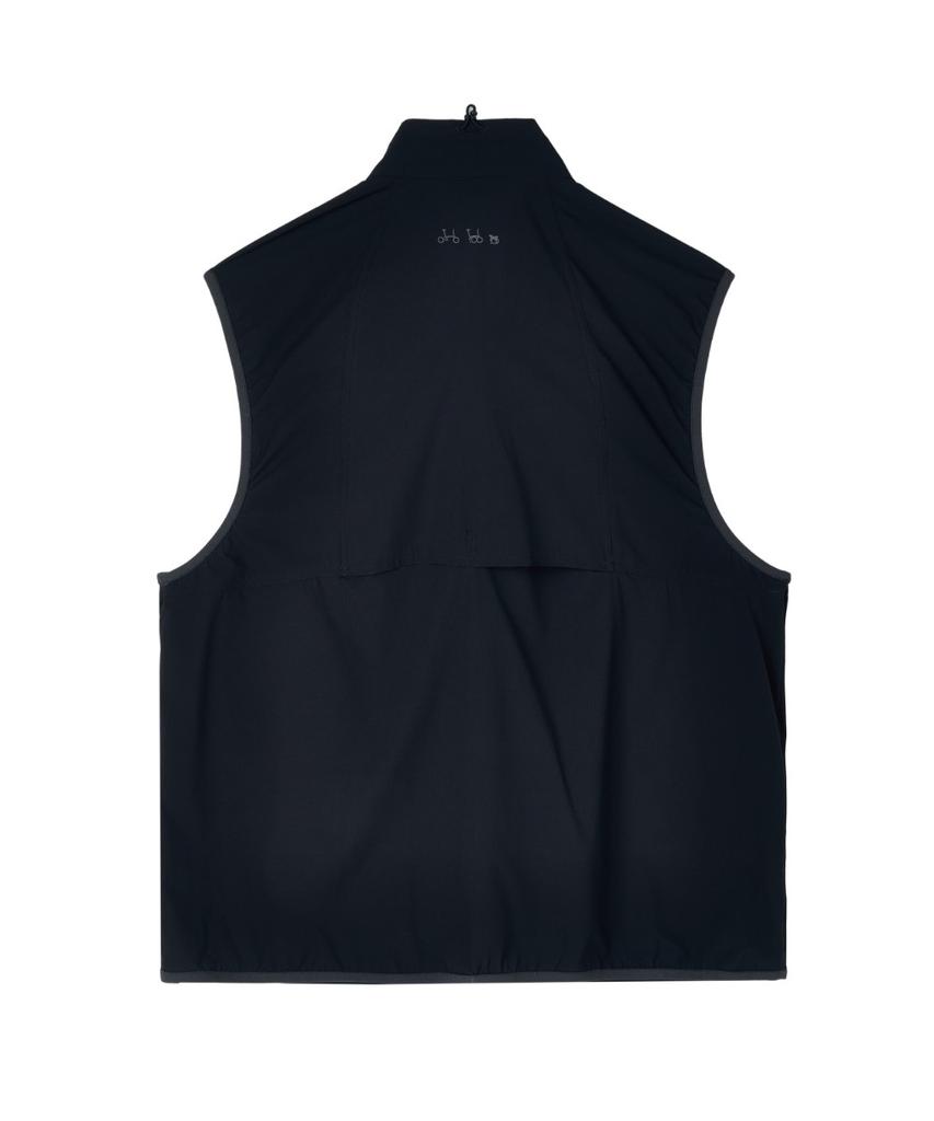 Brompton London Air-Dot Vest - D/Navy (P262Uvt181)