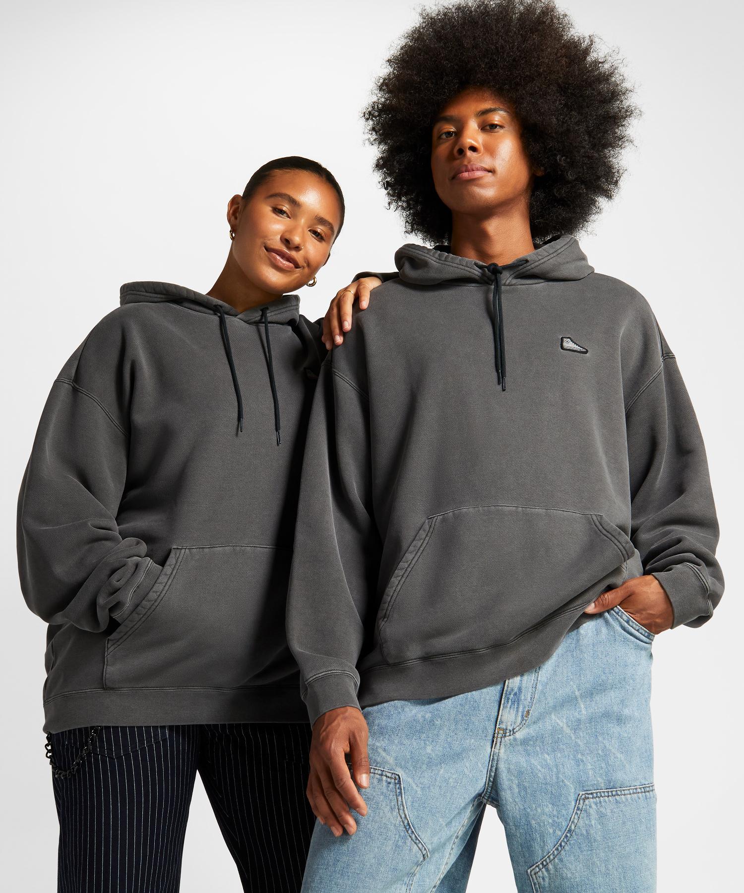 

CONVERSE Пуловер свободного покроя Converse Go-To Chuck 70 Черный 10025537-A01