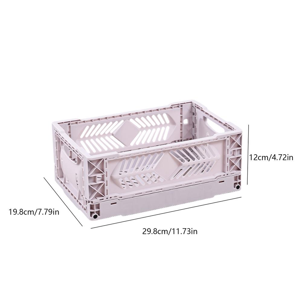 

5 л Складные корзины для хранения Кейс Складной ящик для хранения для дома Кухни Офиса Коробка для хранения игрушек, одежды, фруктов, закусок лавандовый