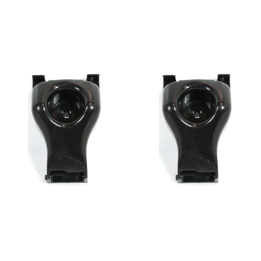 2pcs 5211504060 Front Bumper Cover Support Bracket For Tacoma for TRD Pro X-Runner 2005 2006 2007 2008 2009-2015 Black Plastic 2pcs