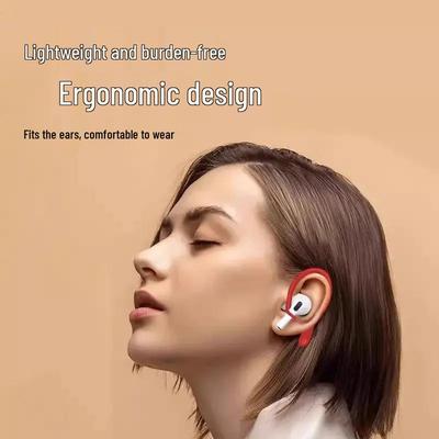 Newcomer Special: Wireless Sport Earhook Earphones - Anti-Drop Design for Running, Compatible with Apple AirPods
